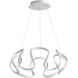Cirro LED 22 inch Silver Graphite Pendant Ceiling Light