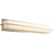 Metrix 1 Light 28 inch Polished Nickel Vanity Light Wall Light