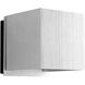 Kubo LED 5 inch Brushed Aluminum Outdoor Wall Sconce