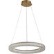 elan LED 24 inch Aged Brass Pendant Ceiling Light