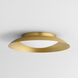 Bongo LED 19.75 inch Aged Brass Flush Mount Ceiling Light