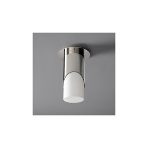 Ellipse LED 6 inch Polished Chrome Flush Mount Ceiling Light