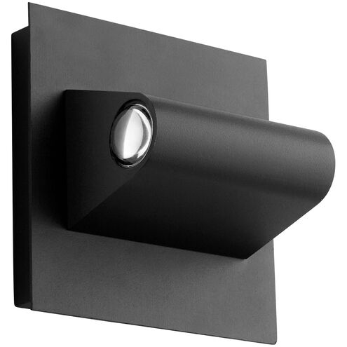 Cadet LED 5 inch Black Outdoor Wall Sconce