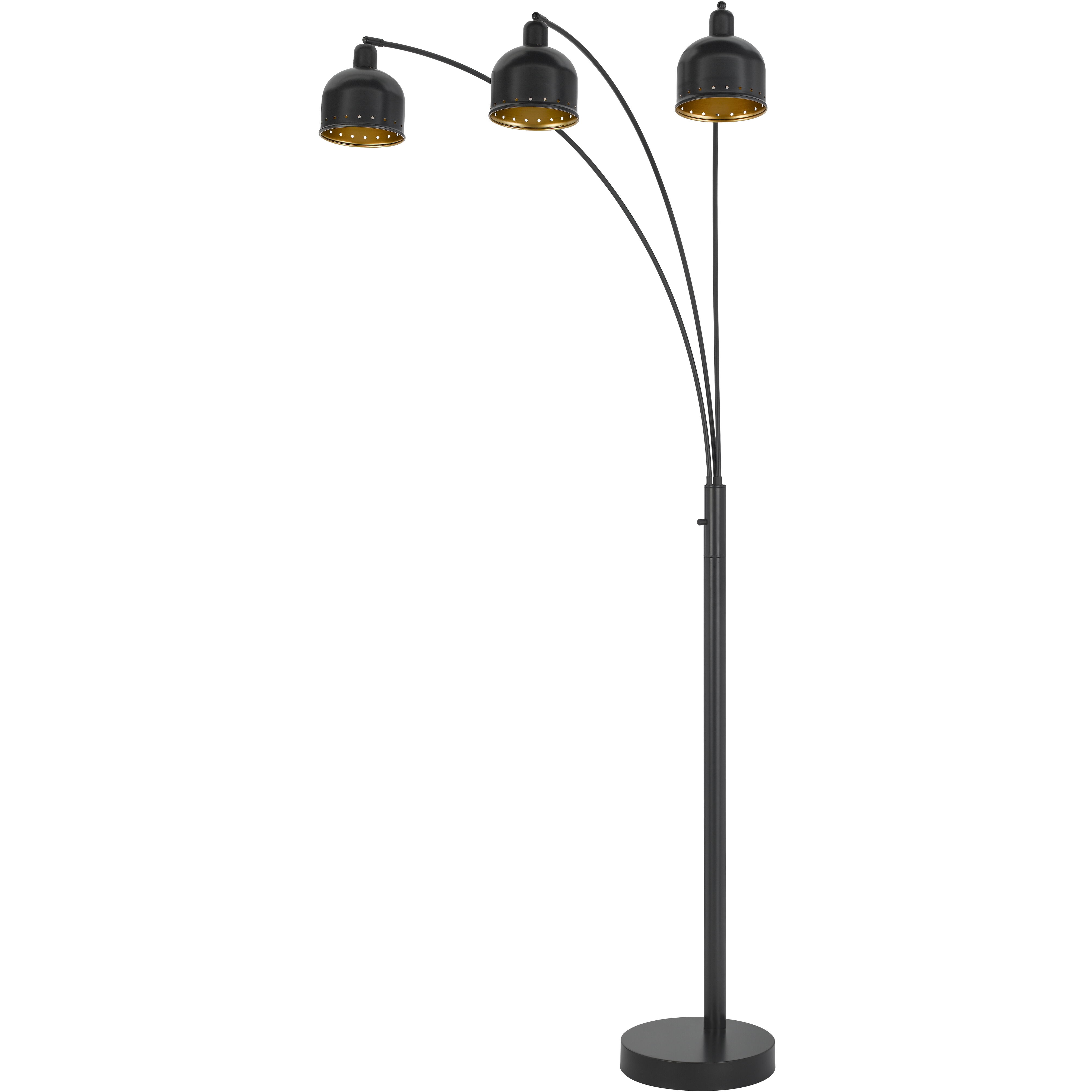 Lovett 86 inch 60 watt Dark Bronze Floor Lamp Portable Light