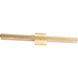 Antares LED 36 inch Aged Brass Vanity Light Wall Light