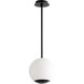 Terra LED 10 inch Black Pendant Ceiling Light