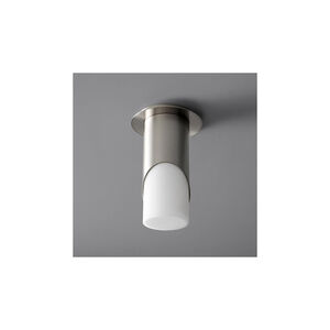 Ellipse LED 6 inch Satin Nickel Flush Mount Ceiling Light