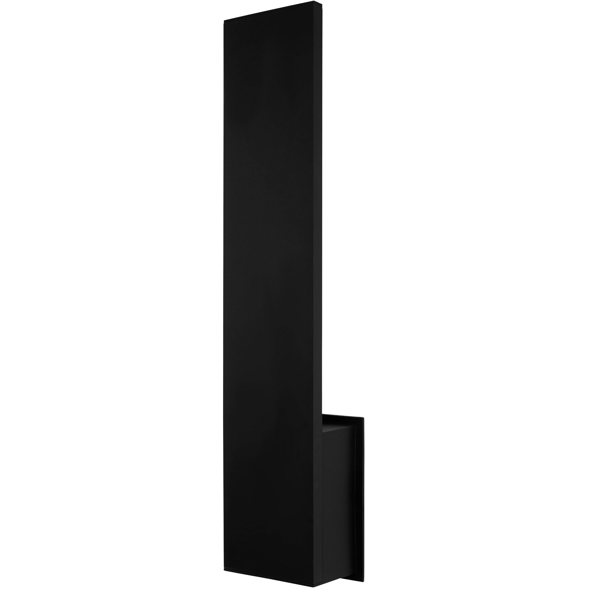 Icon 1 Light 20 inch Black Outdoor Wall Sconce