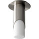 Ellipse LED 6 inch Satin Nickel Flush Mount Ceiling Light