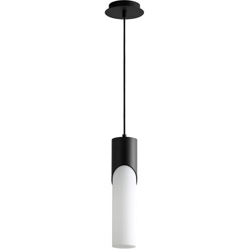 Ellipse LED 4 inch Black Pendant Ceiling Light