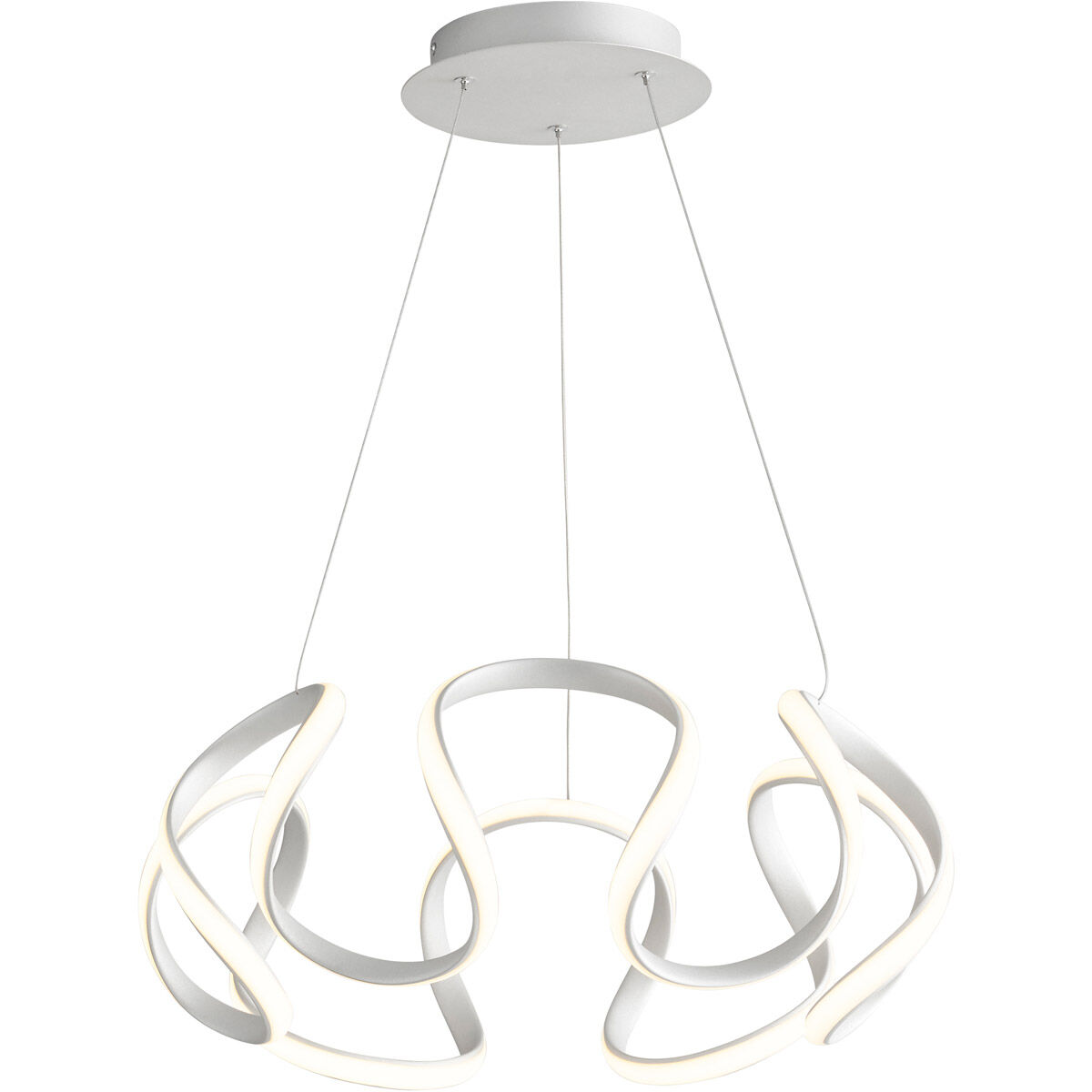 Cirro LED 22 inch Silver Graphite Pendant Ceiling Light