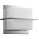 Metrix 1 Light 6 inch Polished Nickel Sconce Wall Light