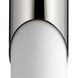 Ellipse LED 4 inch Polished Nickel Pendant Ceiling Light
