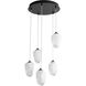 Vivo LED 15.25 inch Black Pendant Ceiling Light