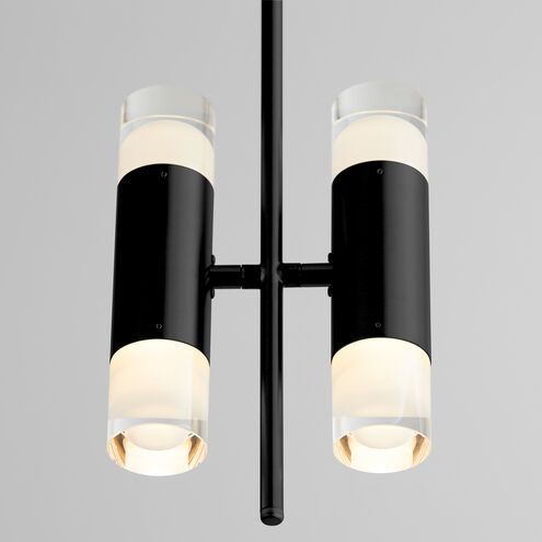 Alarum LED 6.25 inch Black Pendant Ceiling Light