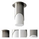 Ellipse LED 6 inch Satin Nickel Flush Mount Ceiling Light