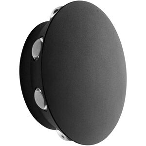 Rickie LED 6 inch Black Outdoor Wall Sconce