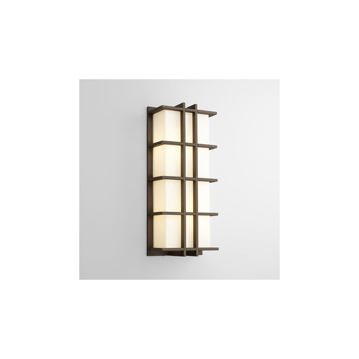 Telshor 2 Light 22 inch Oiled Bronze Outdoor Wall Sconce