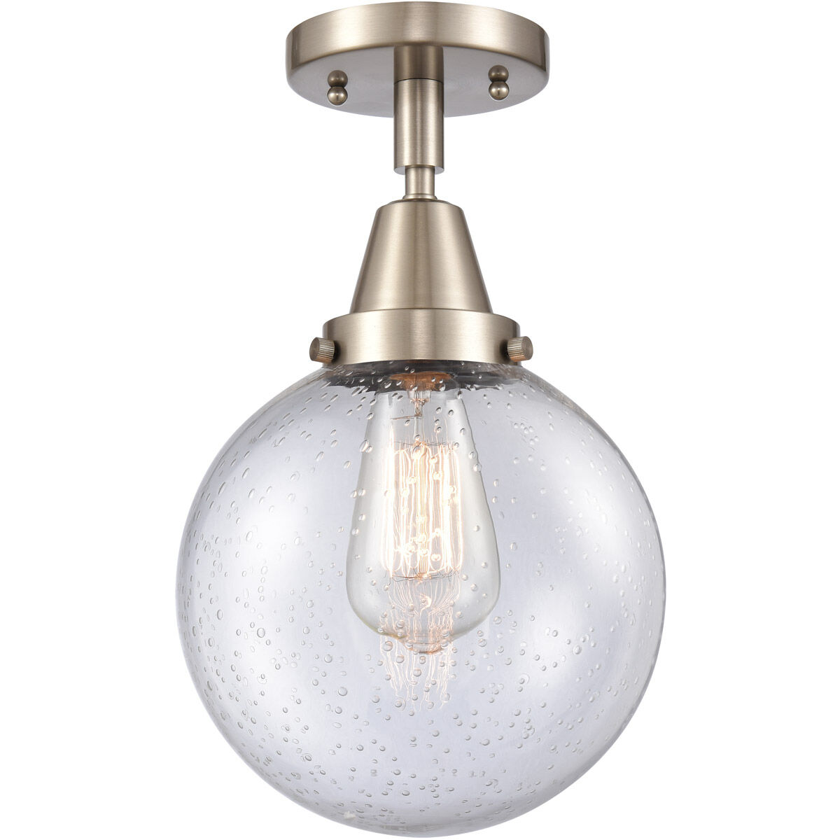 Beacon 1 Light 8.00 inch Flush Mount