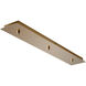 Canopy Kit Aged Brass Linear Pendant Canopy, 3 Light