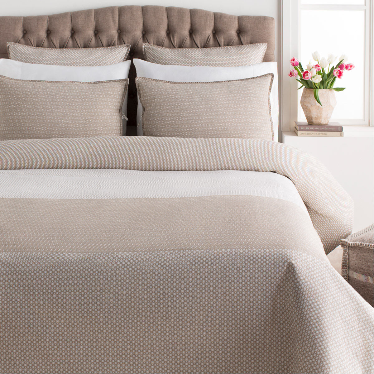 Japiko Beige Duvet, Full/Queen