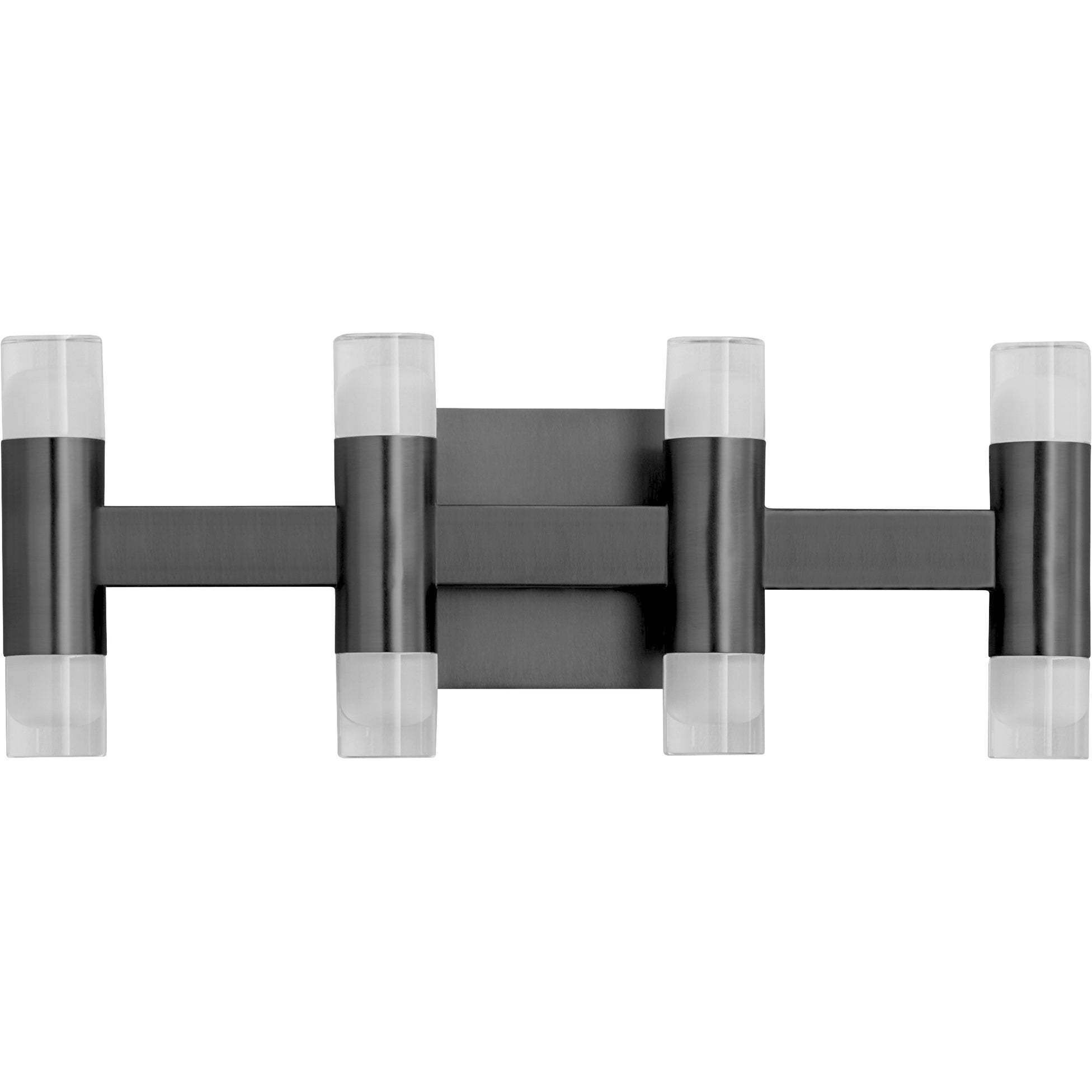 Alarum 8 Light 21 inch Black Vanity Light Wall Light