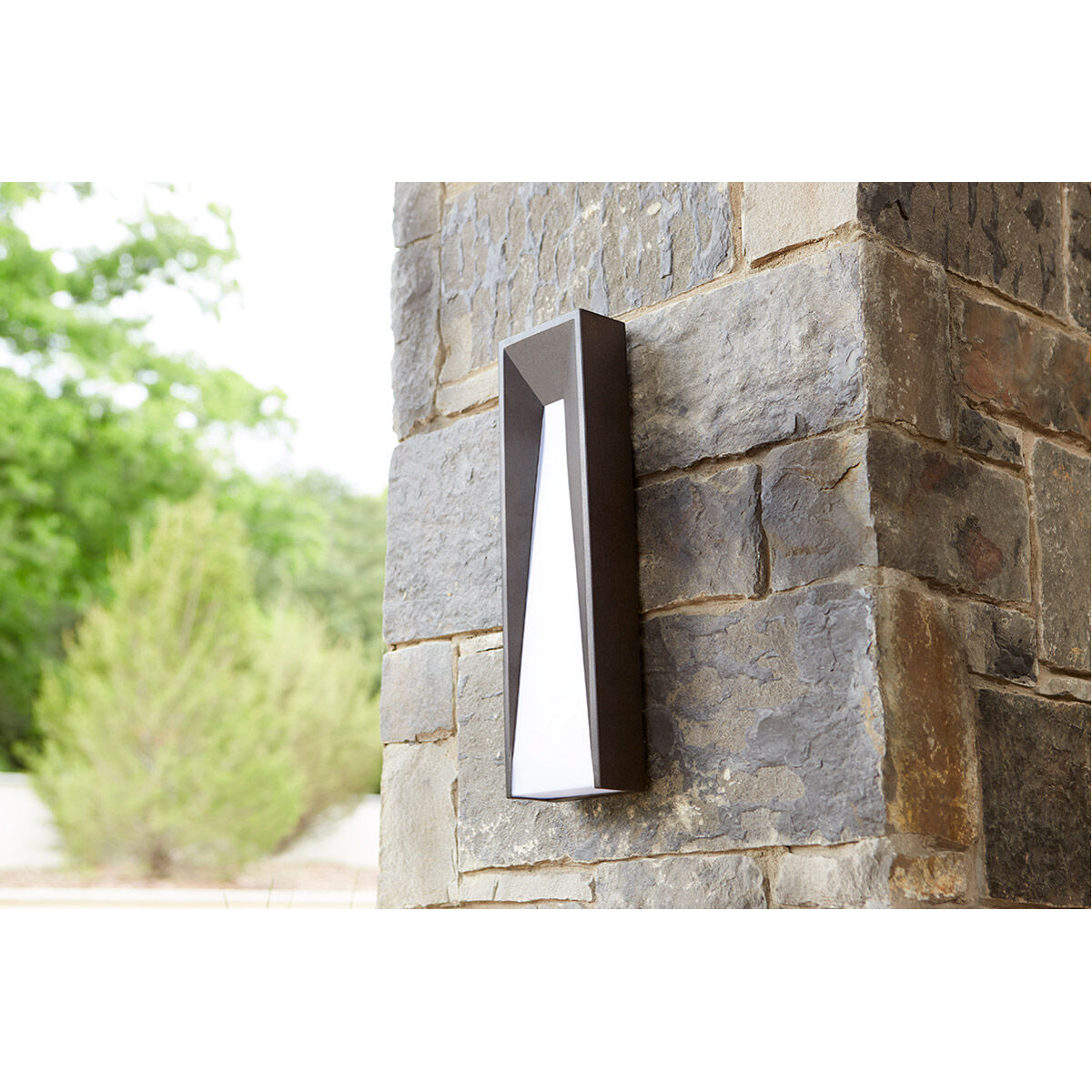 Calypso 2 Light 22 inch Oiled Bronze Outdoor Wall Sconce