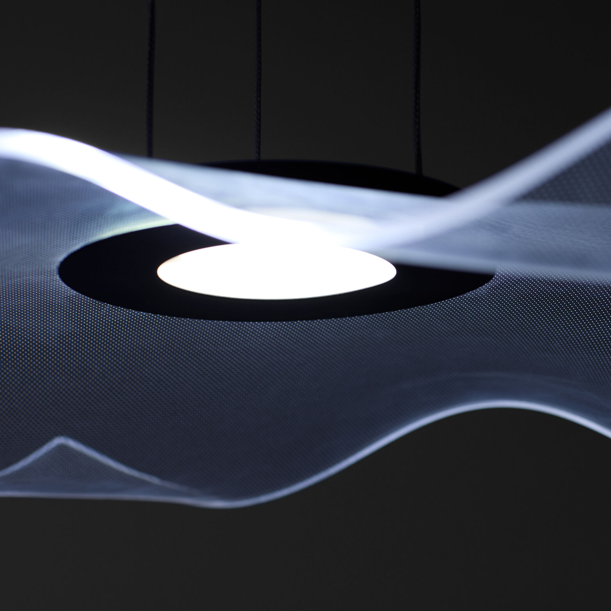 Medusa LED 20 inch Black Pendant Ceiling Light