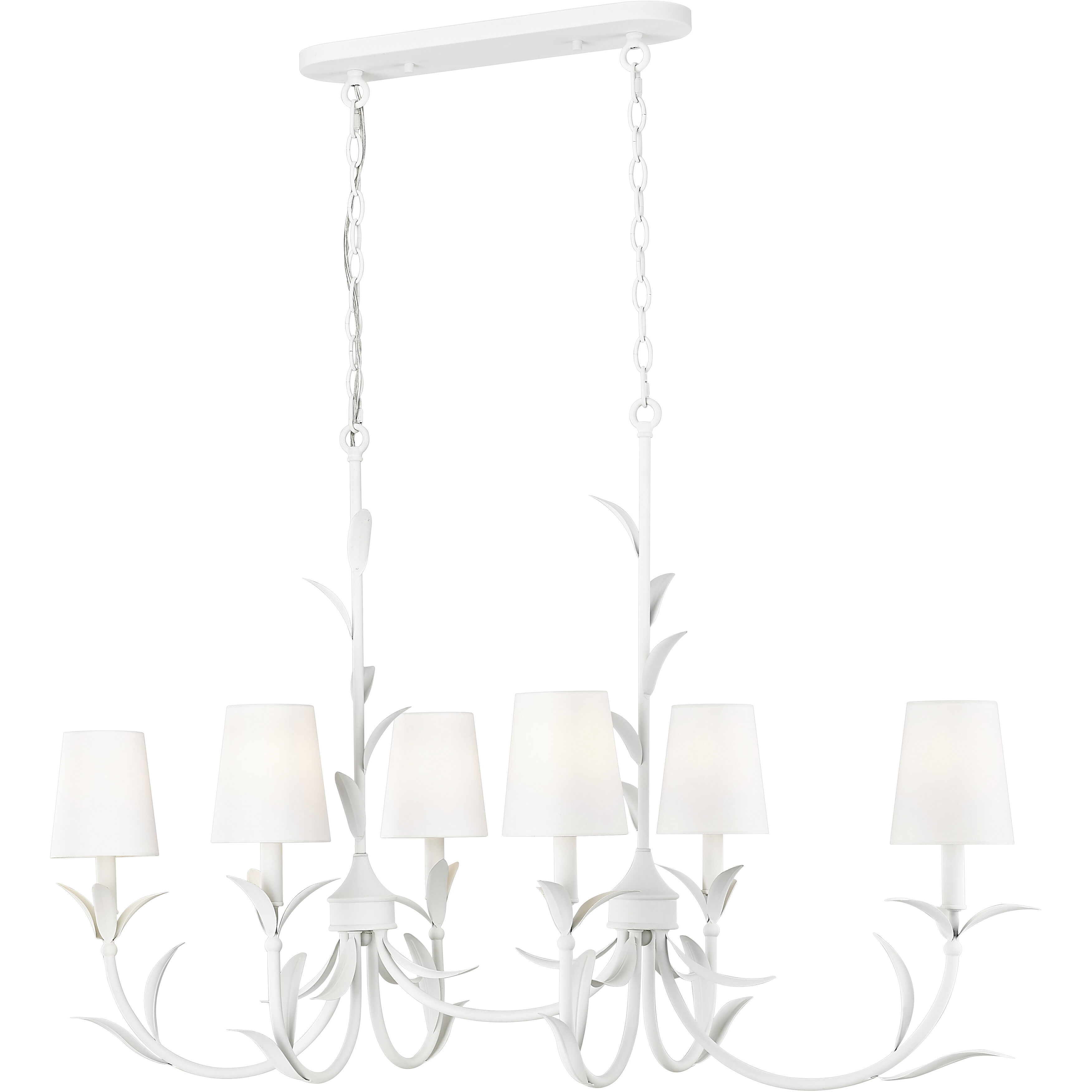 Aslin 6 Light 20.00 inch Island Light