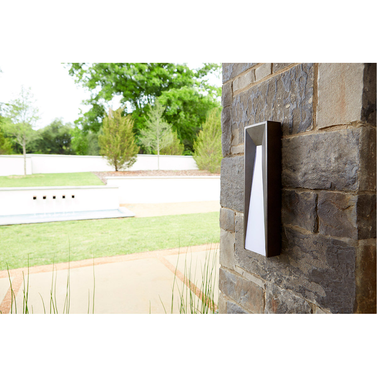 Calypso 2 Light 22 inch Oiled Bronze Outdoor Wall Sconce