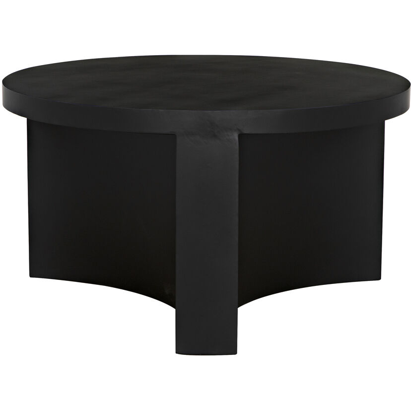 Steward 36 X 36 inch Matte Black Coffee Table, A