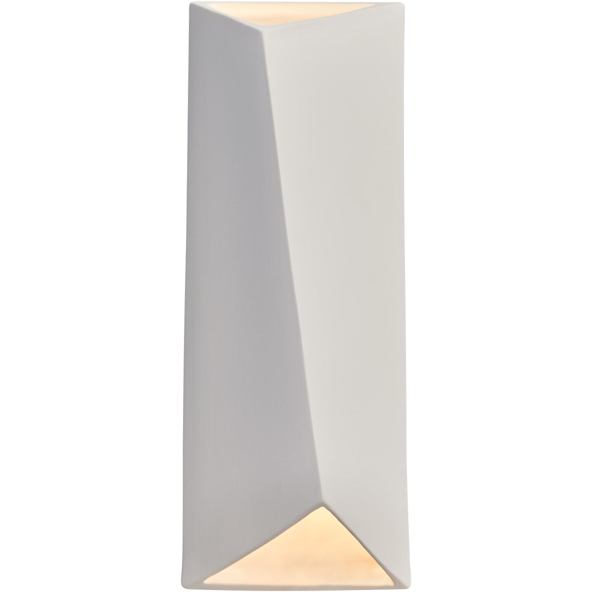 Ambiance LED 6 inch Hammered Pewter ADA Wall Sconce Wall Light, Open Top and Bottom Fixture, Diagonal