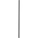 Fan Downrod Black Fan Downrod