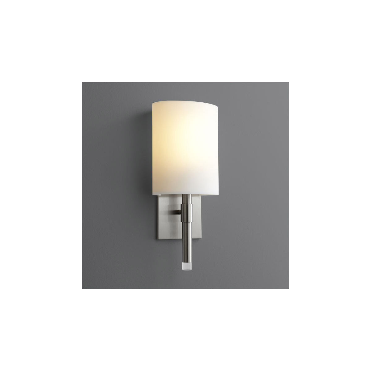 Beacon 1 Light 7 inch Satin Nickel Sconce Wall Light