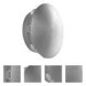 Rickie LED 6 inch Brushed Aluminum Outdoor Wall Sconce