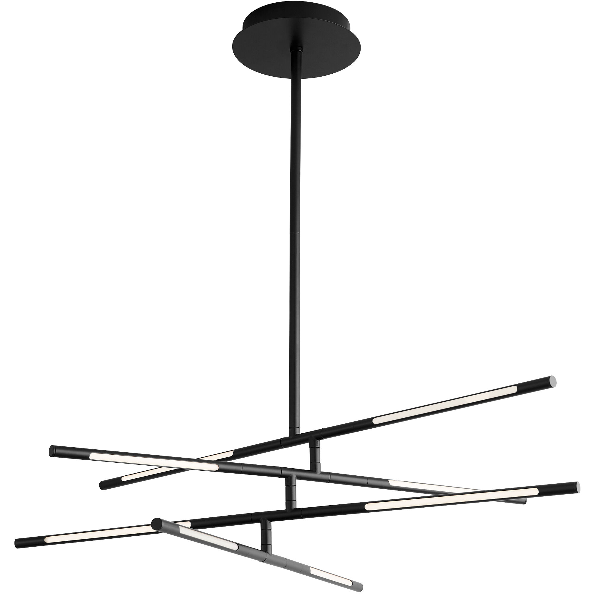 Palillos LED 33 inch Black Pendant Ceiling Light