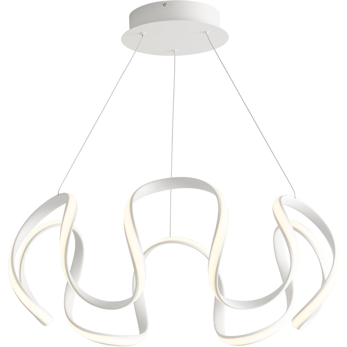 Cirro LED 28 inch White Pendant Ceiling Light