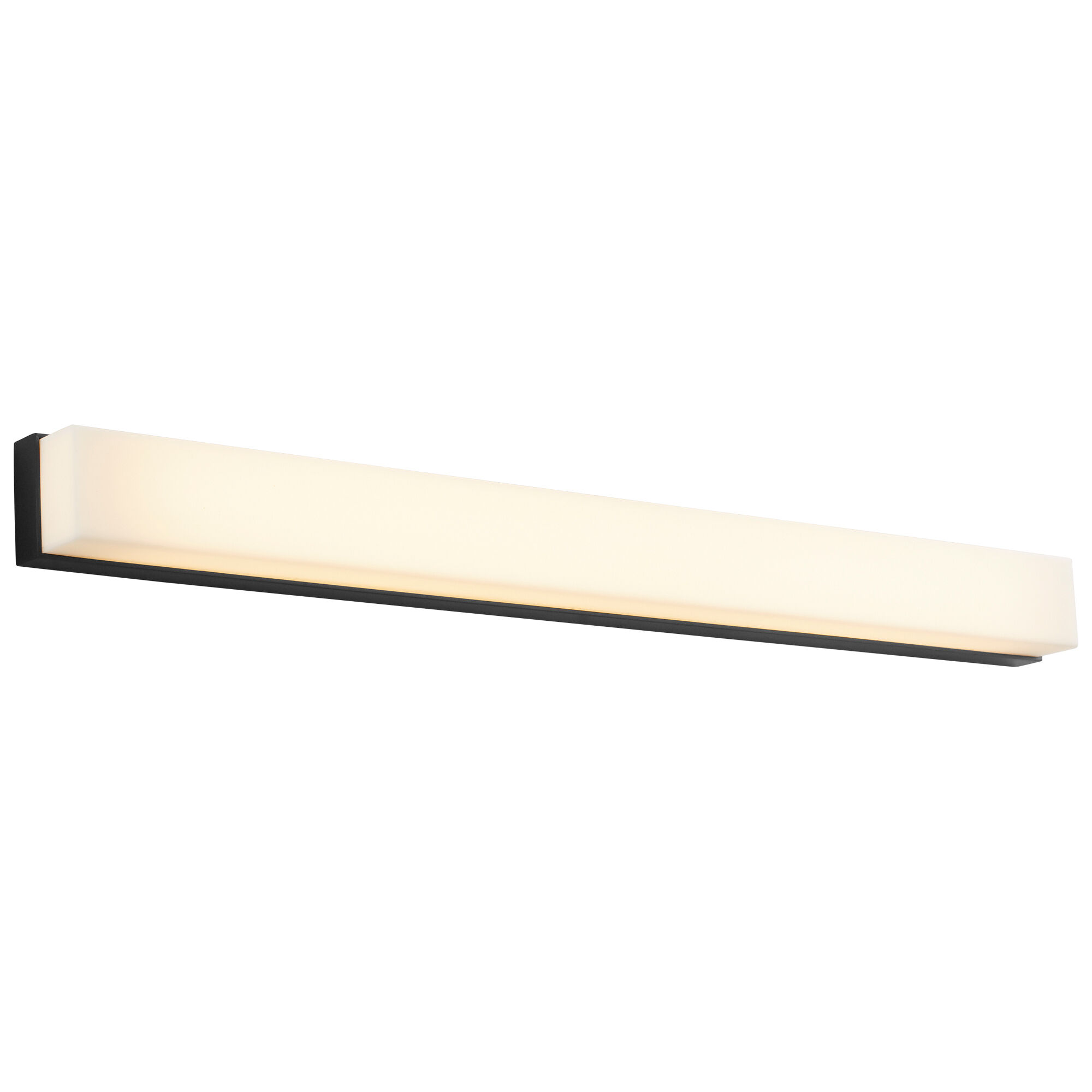 Adagio 1 Light 27 inch Black Vanity Light Wall Light