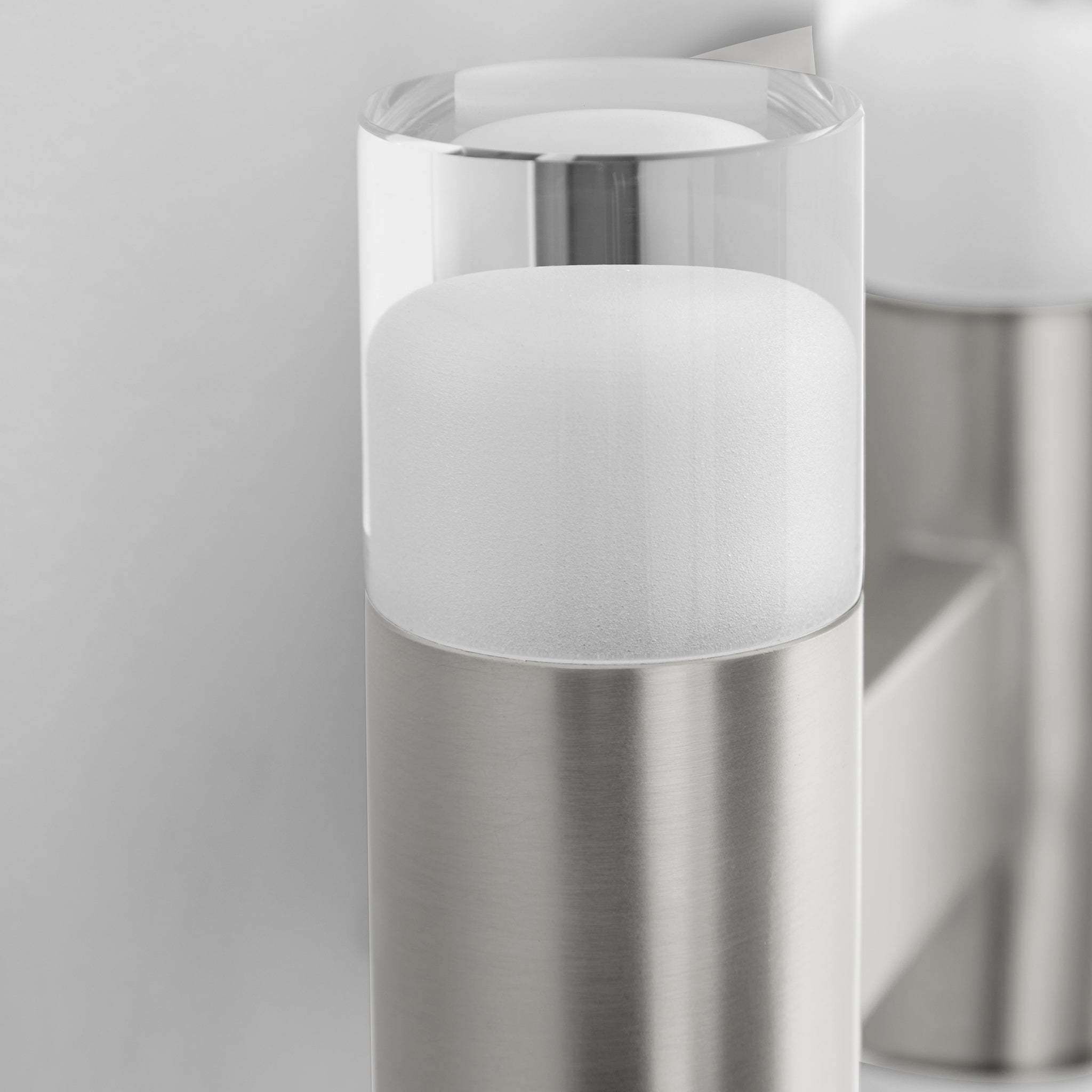 Alarum 8 Light 21 inch Satin Nickel Vanity Light Wall Light