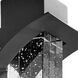 Albedo 1 Light 14 inch Black Outdoor Wall Sconce