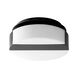 Aurora LED 6 inch Black Sconce Wall Light