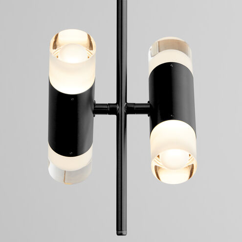 Alarum LED 6.25 inch Black Pendant Ceiling Light