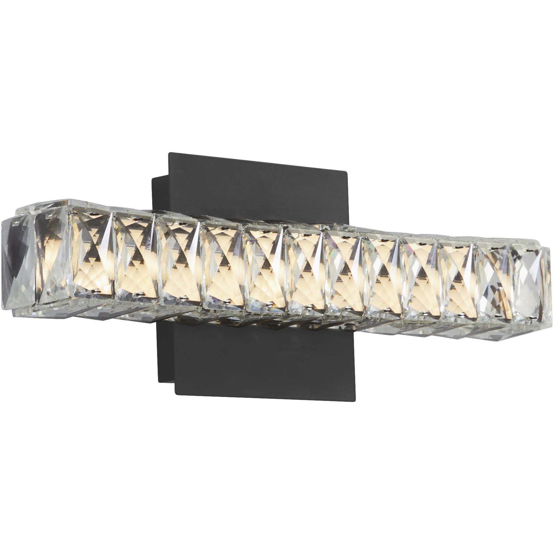 elan 1 Light 15 inch Black Sconce Wall Light