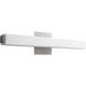 Adelphi 1 Light 24 inch Satin Nickel Vanity Light Wall Light