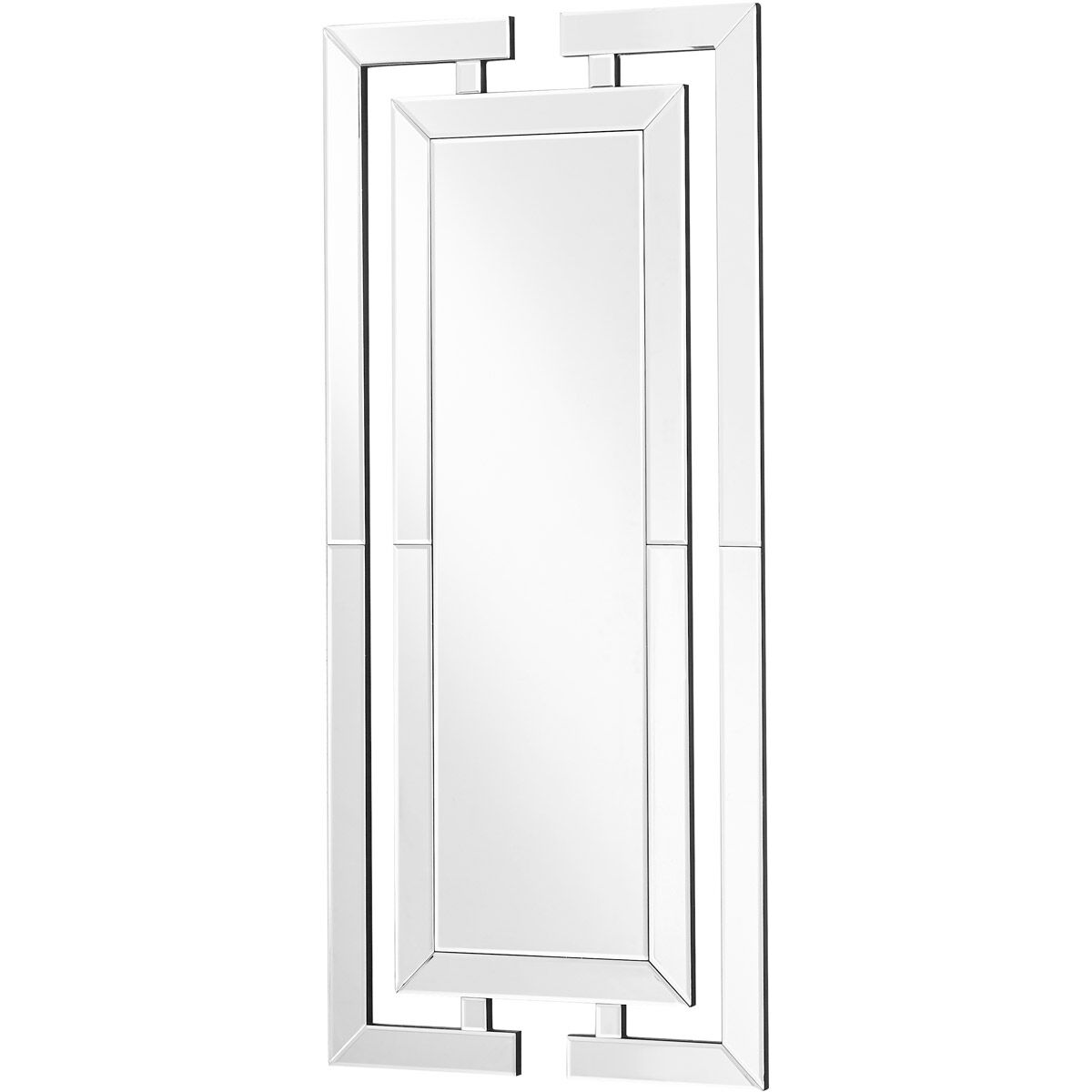 Sparkle 47 X 21 inch Clear Wall Mirror