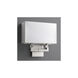 Chameleon 1 Light 12 inch Satin Nickel Sconce Wall Light