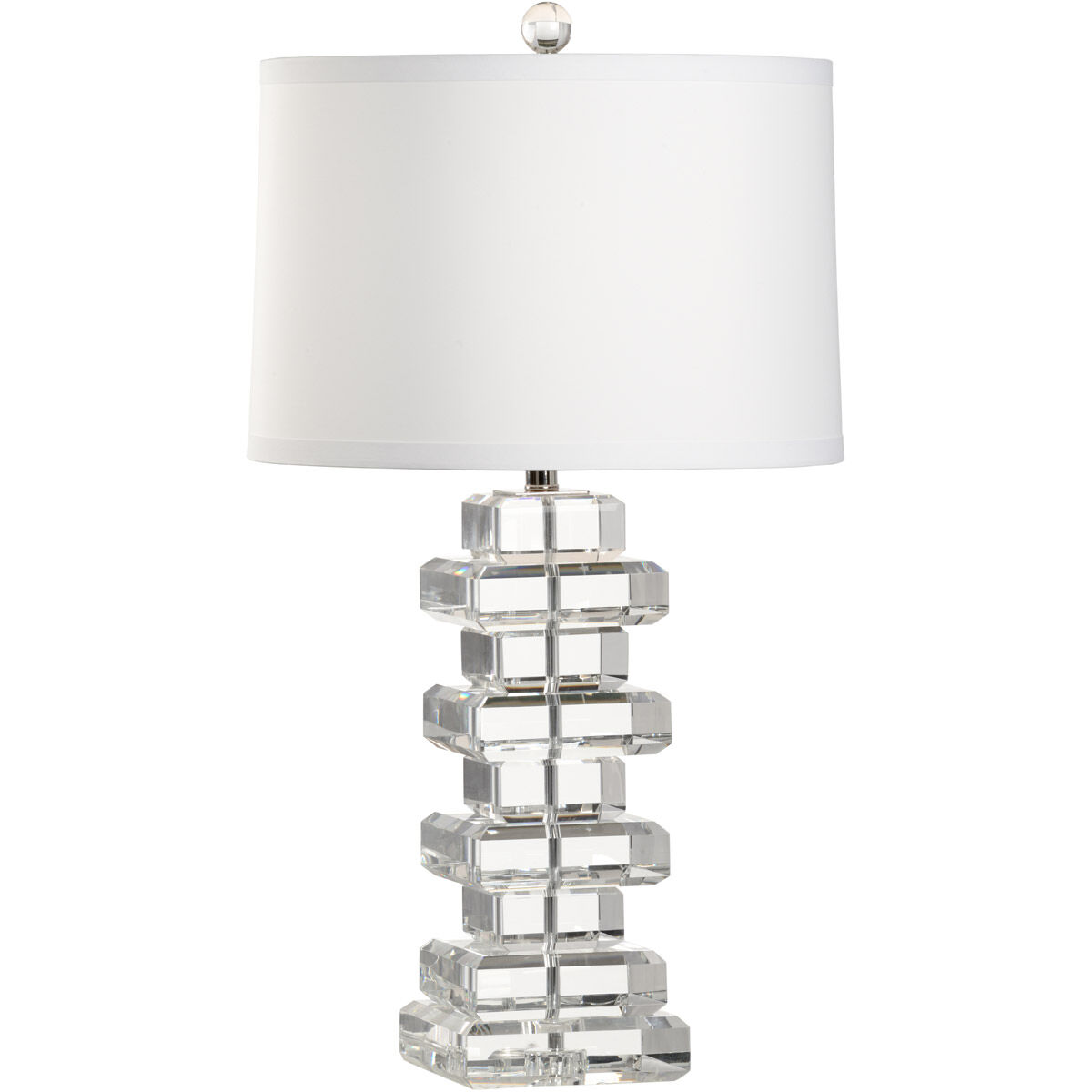 Frederick Cooper 33 inch 100.00 watt Clear Table Lamp Portable Light