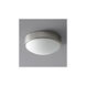 Journey 1 Light 11 inch Satin Nickel Flush Mount Ceiling Light