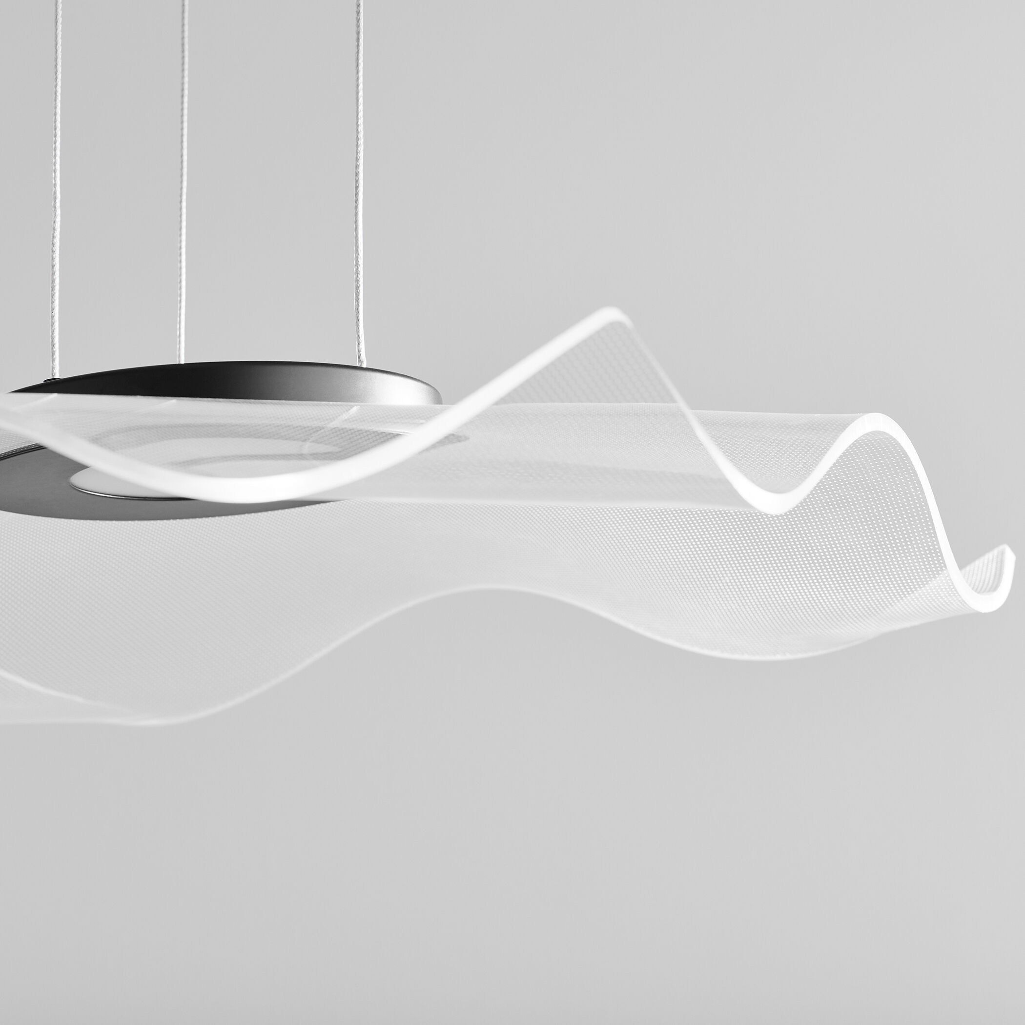 Medusa LED 20 inch Black Pendant Ceiling Light