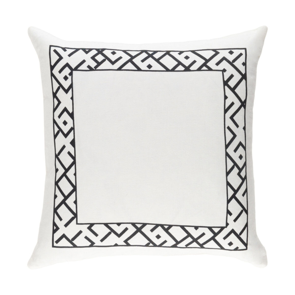 Ethiopia 18 X 18 inch White Pillow Kit, Square
